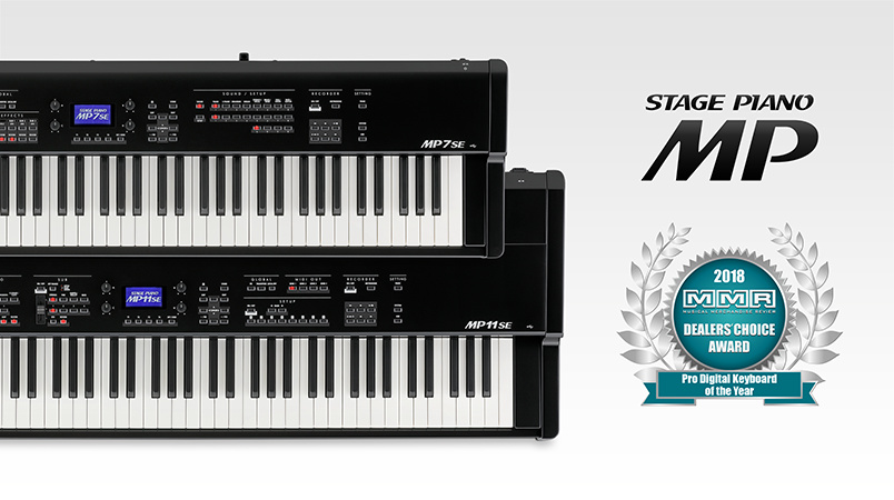 2018 MMR Magazine 'Dealer's Choice' Pro Digital Keyboard Line of the Year: Kawai MP Series