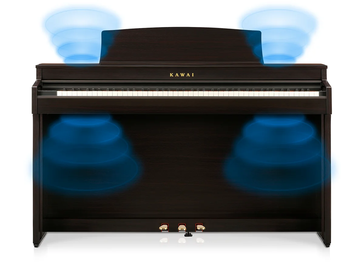 High-performance 4-speaker output system