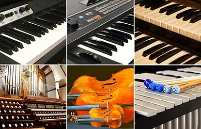 Rich sound selection