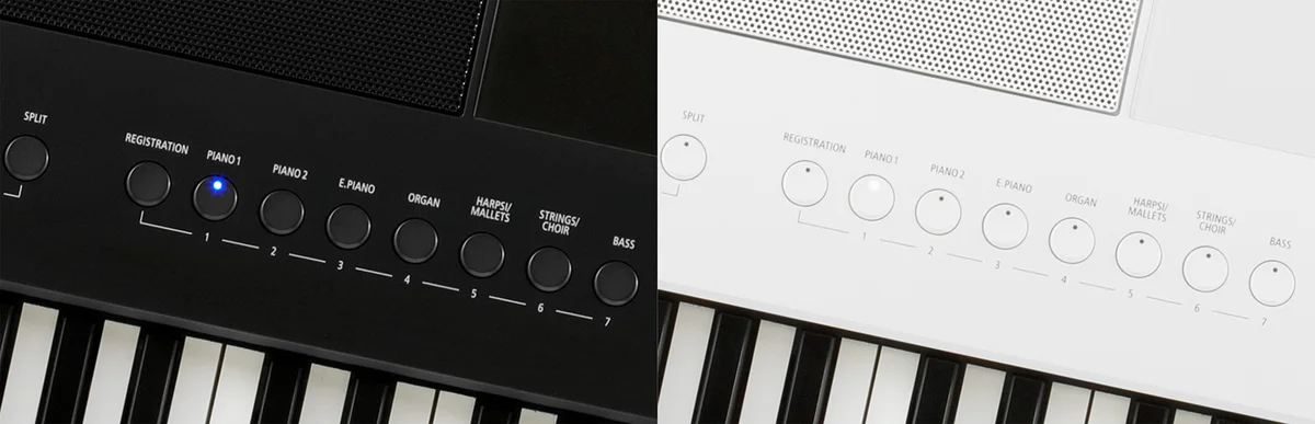 Choice of finishes