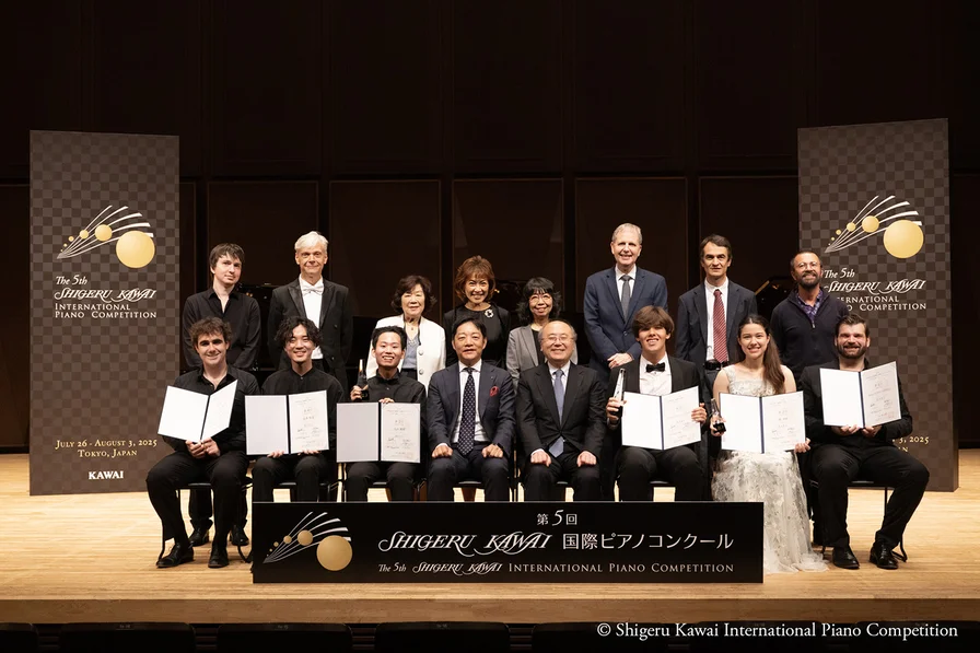 5th Shigeru Kawai International Piano Competition: 1st Prize awarded to Spanish Pianist Guillermo Hernandez Barrocal