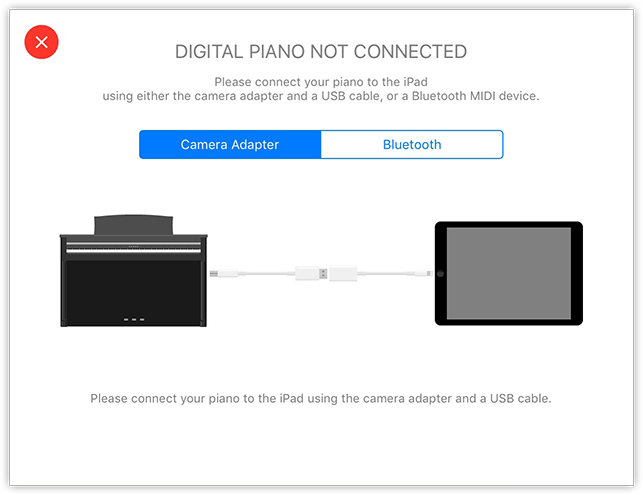 Virtual Technician connection screen