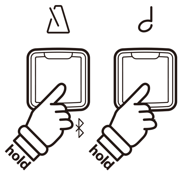 CX102/CX202 Enable Bluetooth button illustration