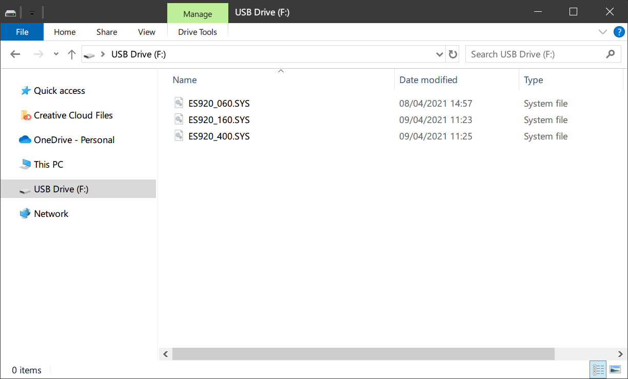 07 (Windows). Update files copied successfully