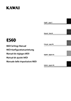 ES60 MIDI Manual
