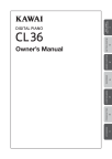 CL36 Owner's Manual