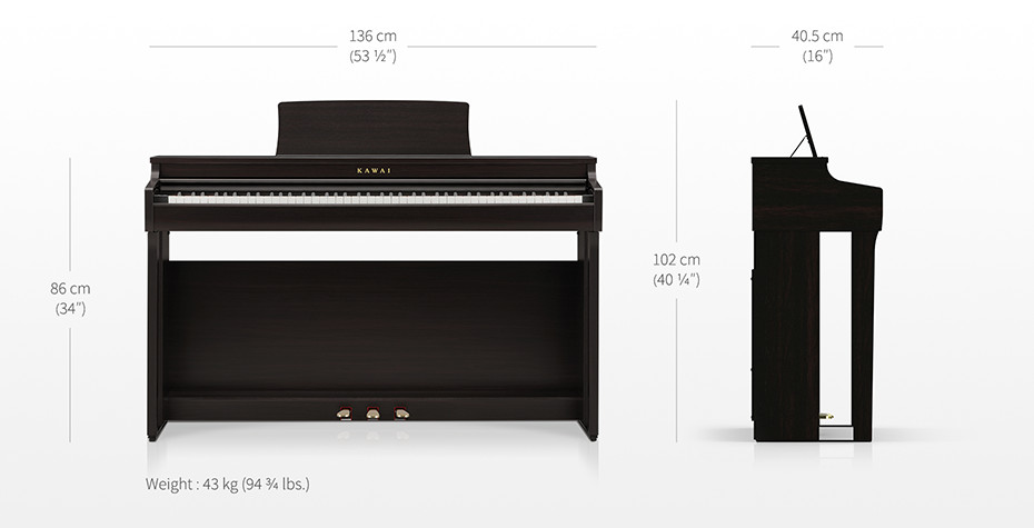KAWAI CN29R 鍵盤楽器 楽器/器材 おもちゃ・ホビー・グッズ 限定特価
