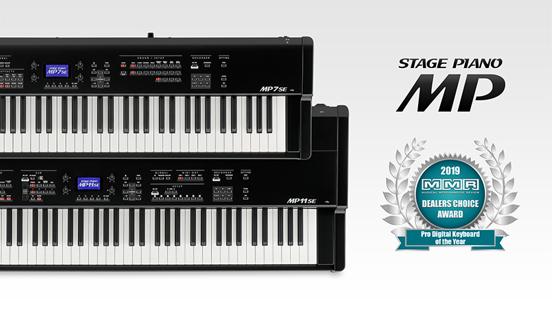 2019 MMR Magazine 'Dealer's Choice' Pro Digital Keyboard Line of the Year: Kawai MP Series