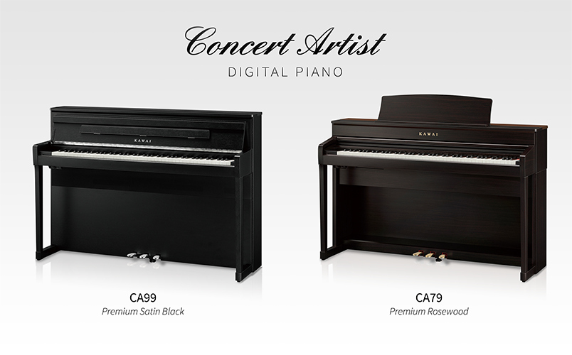 Kawai Concert Artist CA99 & CA79 digital pianos