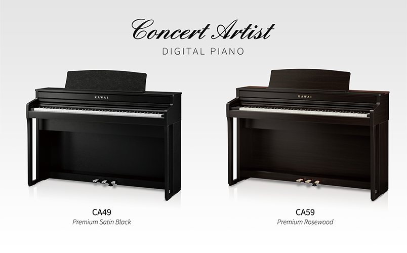 Kawai Concert Artist CA49 & CA59 digital pianos