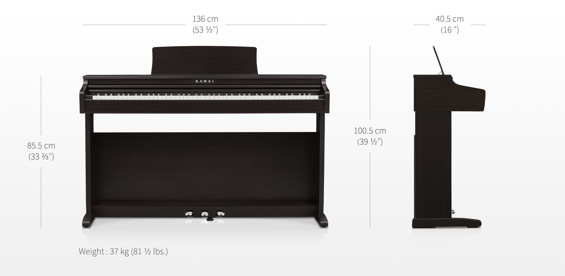Kawai KDP120 Satin White Digital Piano The Piano Man Leeds