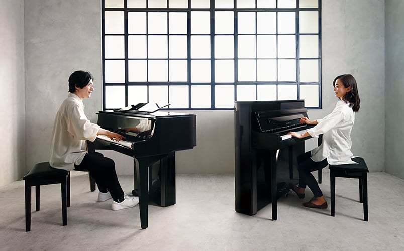 Kawai Novus NV10S & NV5S hybrid pianos