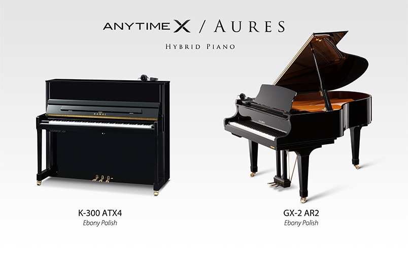 Kawai AnyTimeX4 & AURES2 hybrid pianos