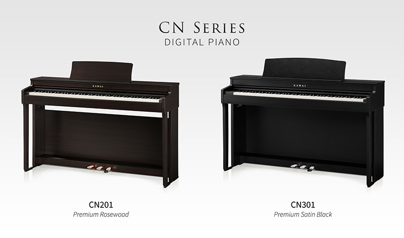 Kawai CN201 & CN301 digital pianos