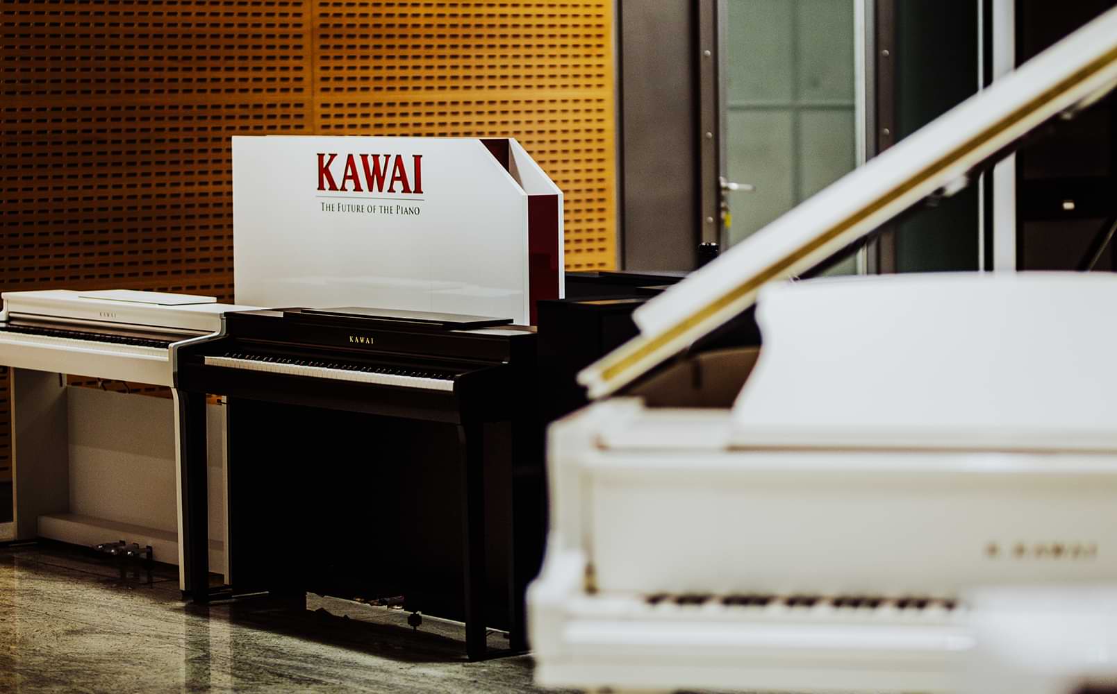 Kawai Europa - Poland Branch - Wide variety of instruments exhibited