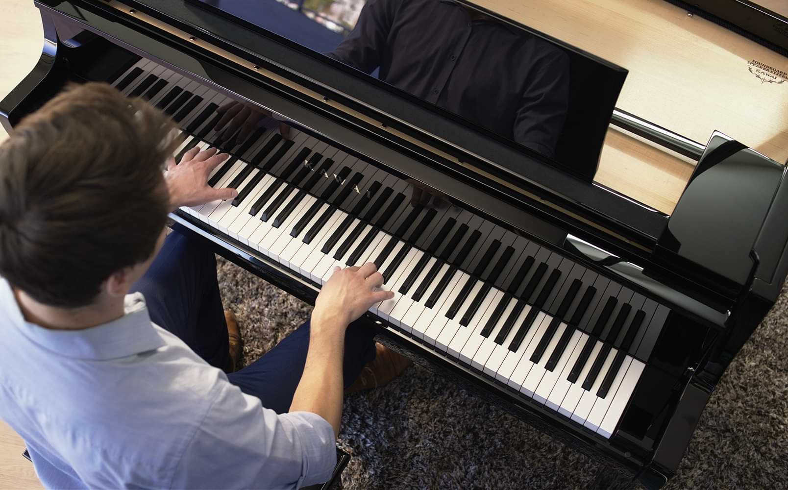 The Novus NV12 showing the new PentaDrive soundboard